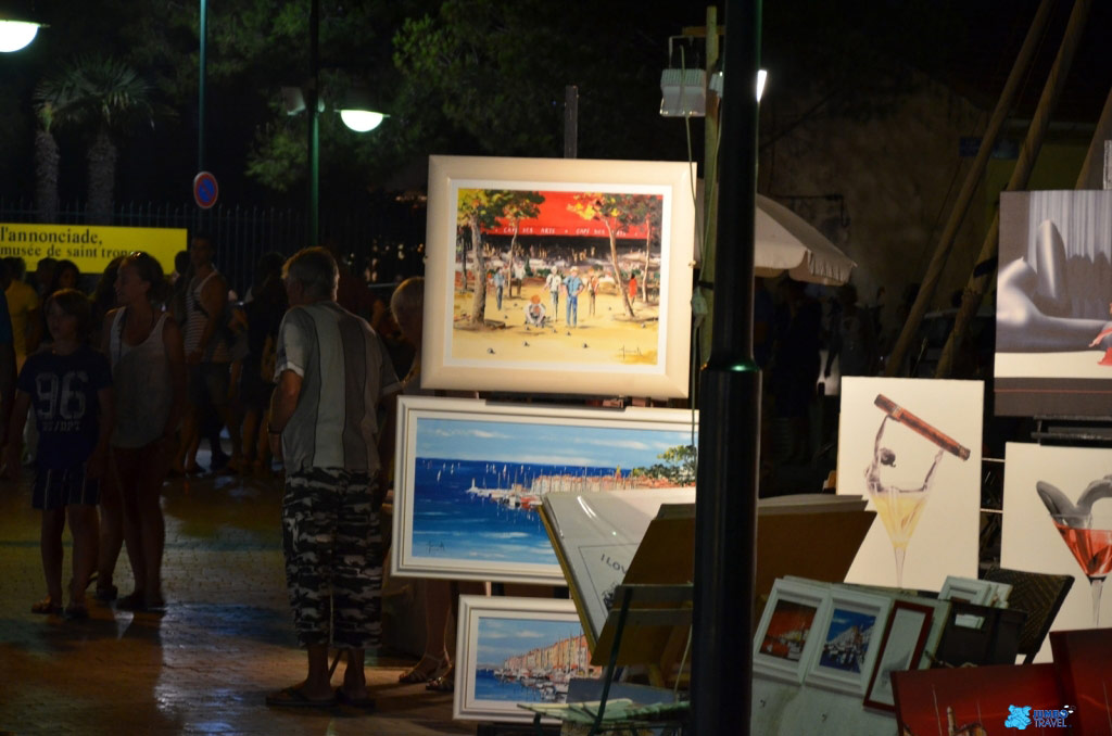 Saint Tropez šetalište pored mora