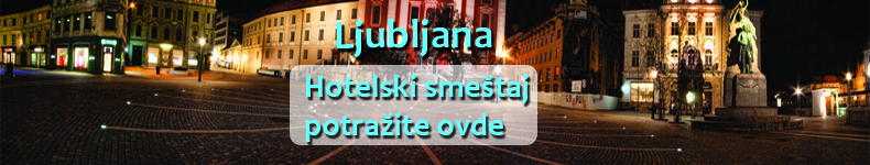 Avionska karta za Ljubljanu