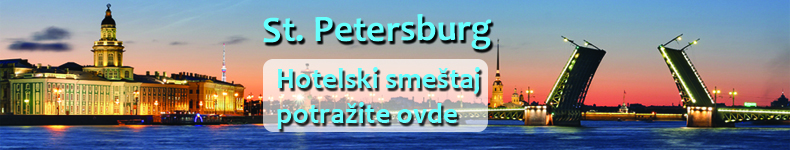 St Petersburg aviokarta