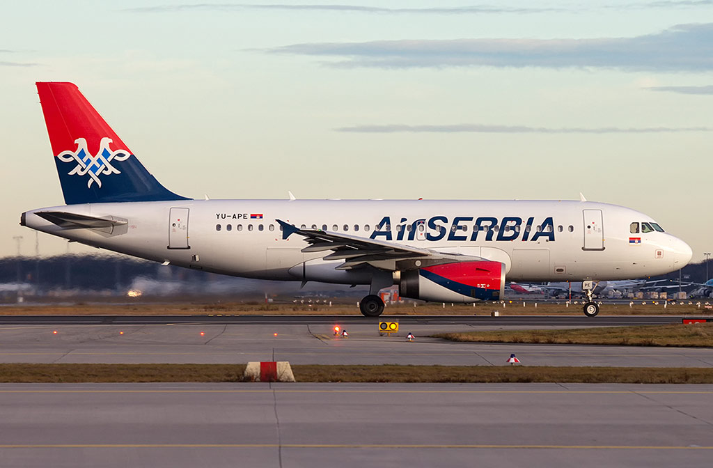 Air Serbia: I do osam dnevnih letova do Tivta