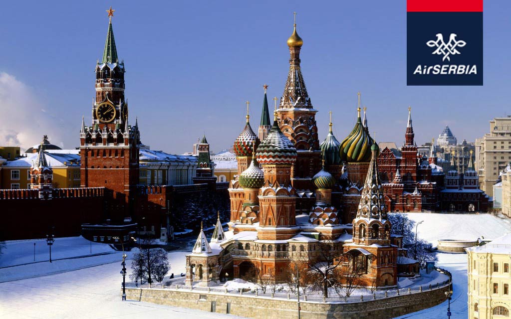 Promotivne cene Air Serbie: Moskva za 239€