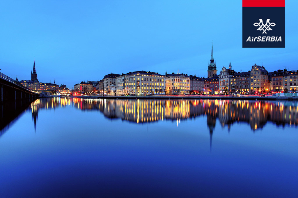Air Serbia ponuda: Stokholm od 159€