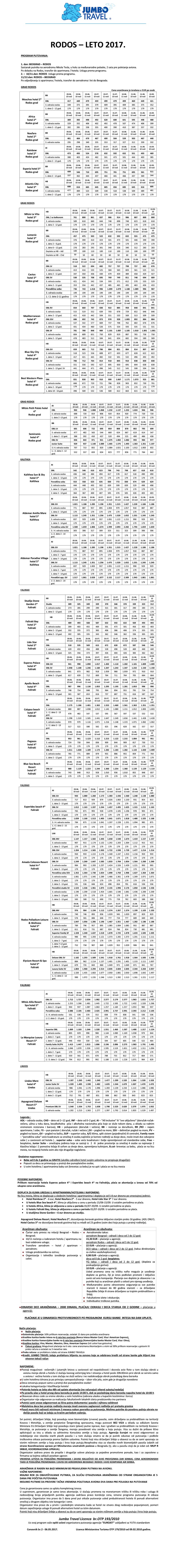 Rodos LETO 2017 - redovni cen.br 2. od 06.05.2017. (1)
