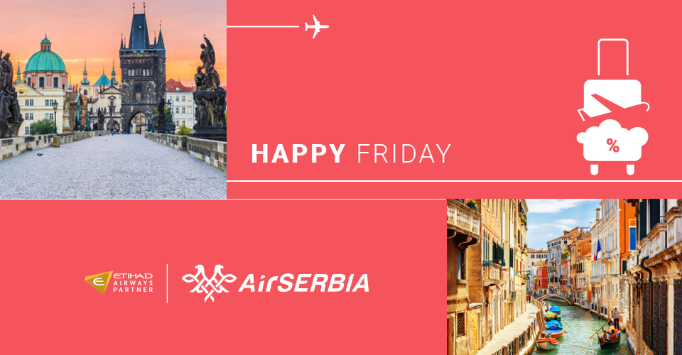 Happy Friday promocija: Venecija i Prag
