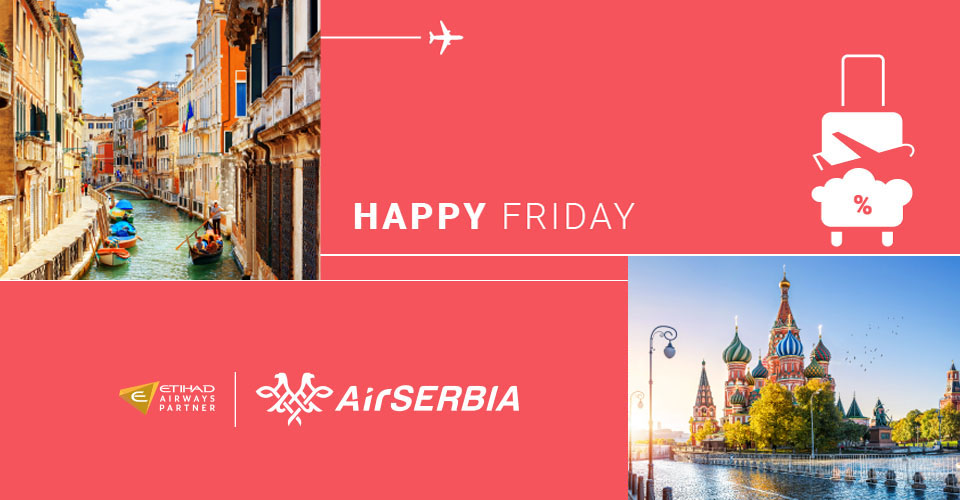 Happy Friday promocija: Venecija i Moskva