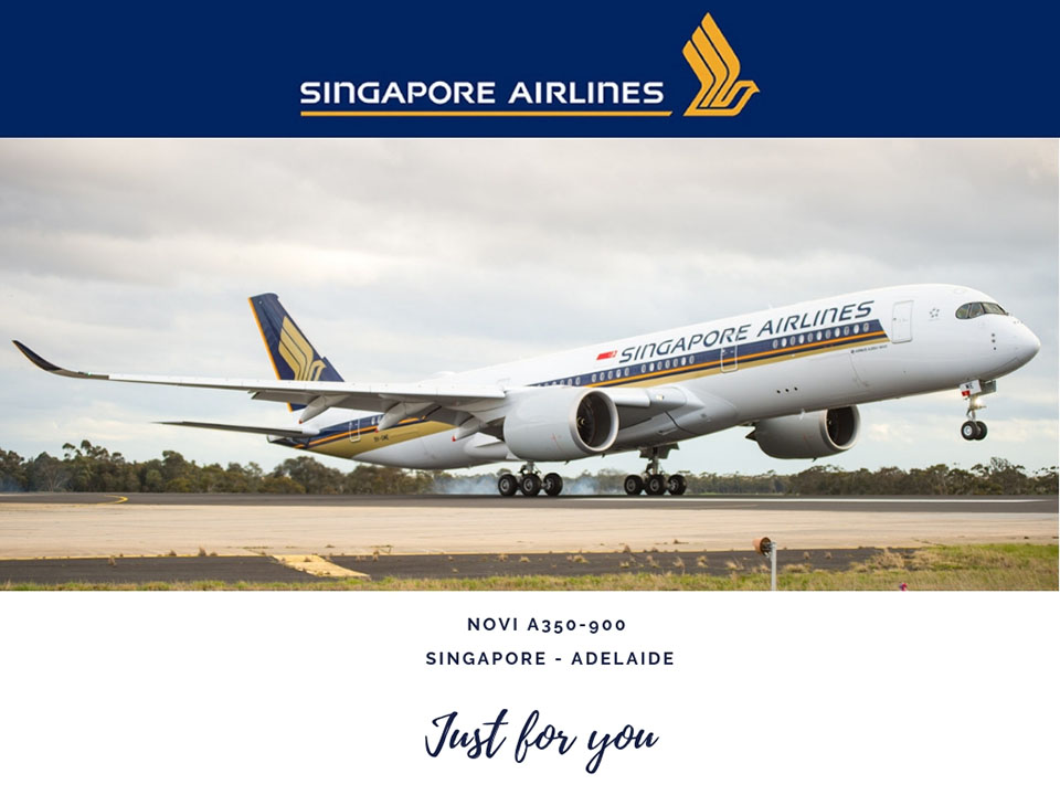 Singapore Airilines najavljuje let Novog A 350-900