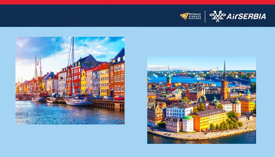 Air Serbia - Promocija za Stokholm i Kopenhagen