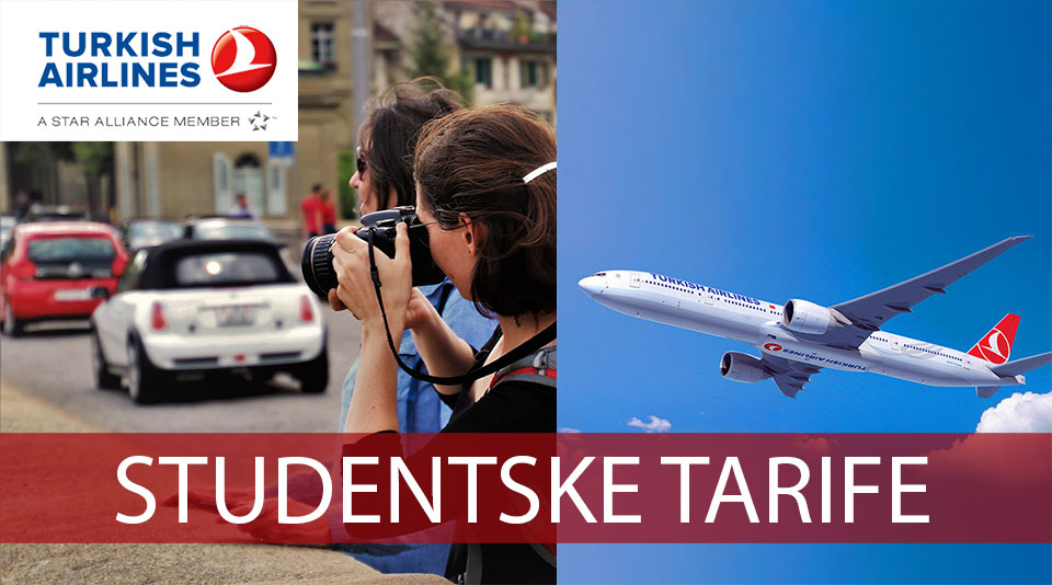 Studentske tarife - Turkish Airlines