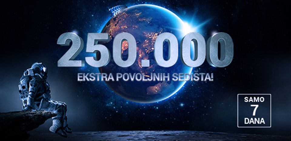 Air Serbia - 250.000 razloga za novo putovanje