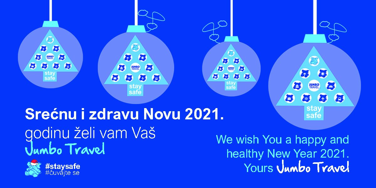 Srećna vam Nova 2021. godina - Vaš Jumbo Travel