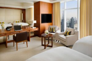 Jw Marriott Marquis Hotel-Dubai-Jumbo Travel-twin deluxe guest room