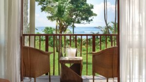 Sejšeli putovanja, Kempinski Seychelles Resort, sea view room balcony