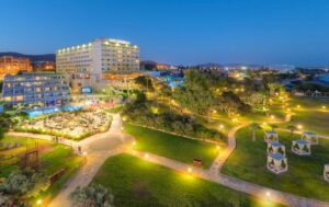 St Raphael Hotel-Jumbo Travel-overview night